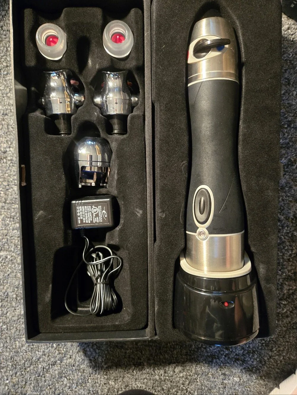 Williams Sonoma Black Wine Preservation System